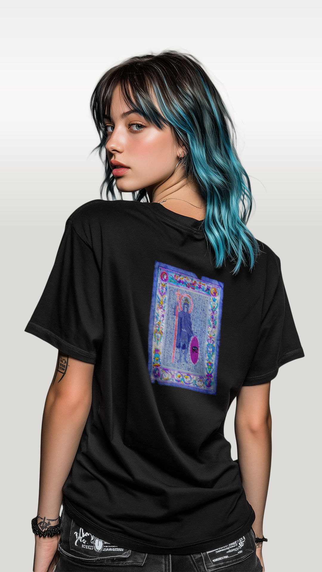 COOARWORLD / ARmandi The Codex of the Veiled King: Guardian of the Hidden Word Tee
