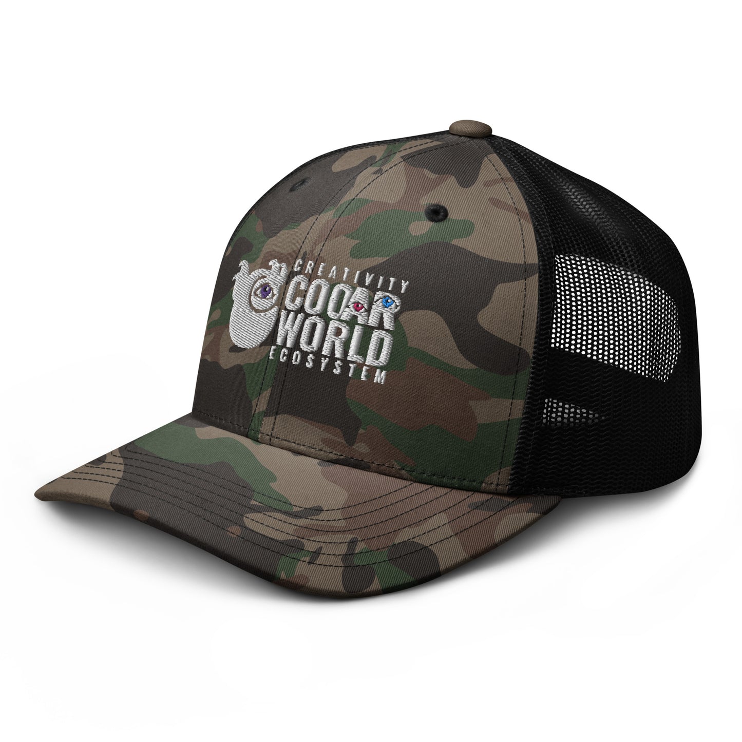 cooAR Camouflage trucker hat