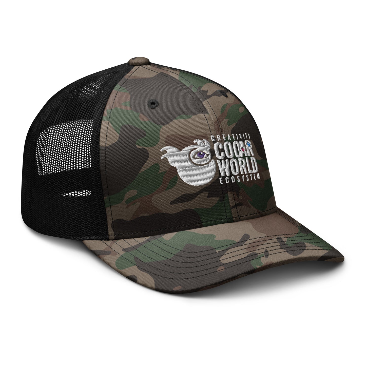 cooAR Camouflage trucker hat