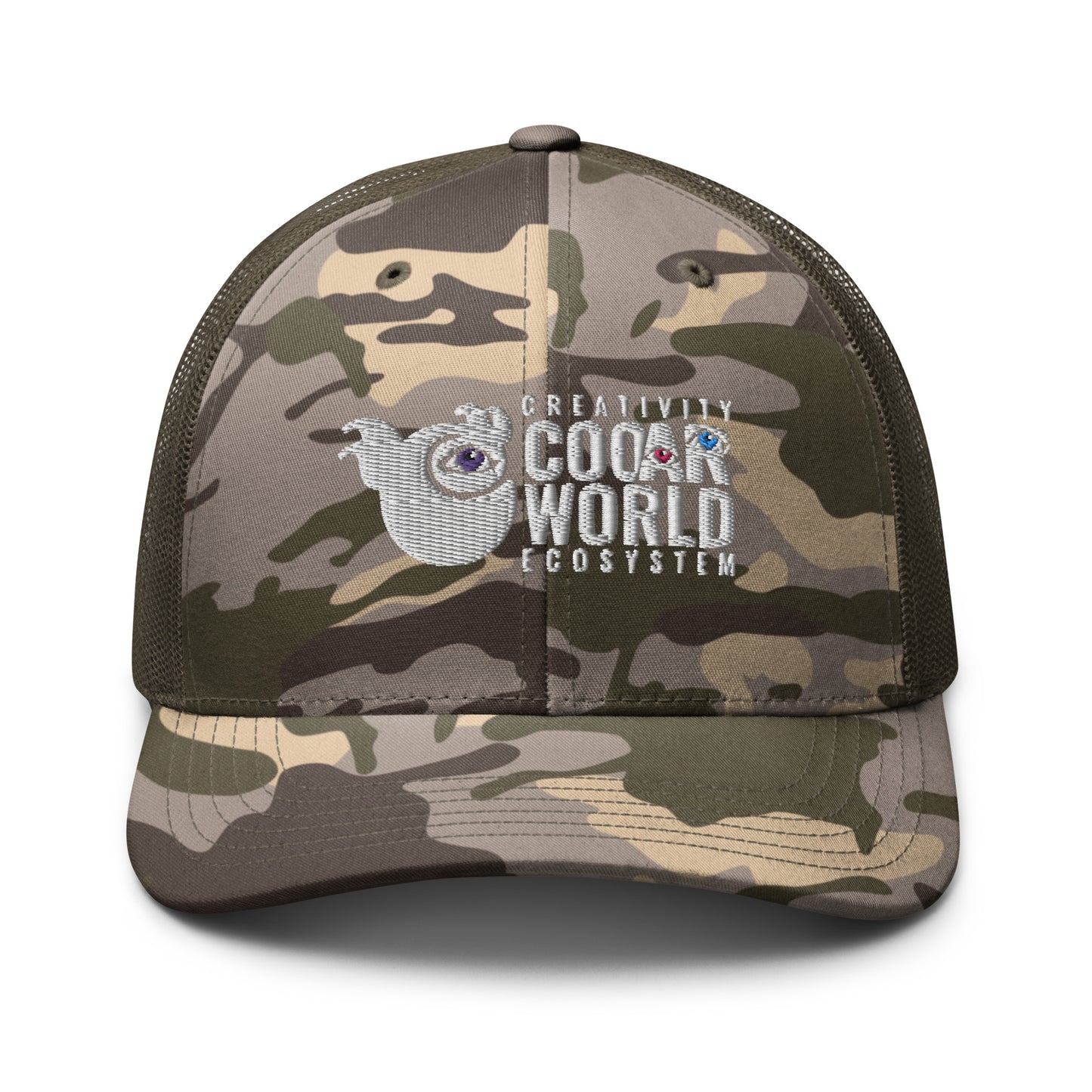 cooAR Camouflage trucker hat