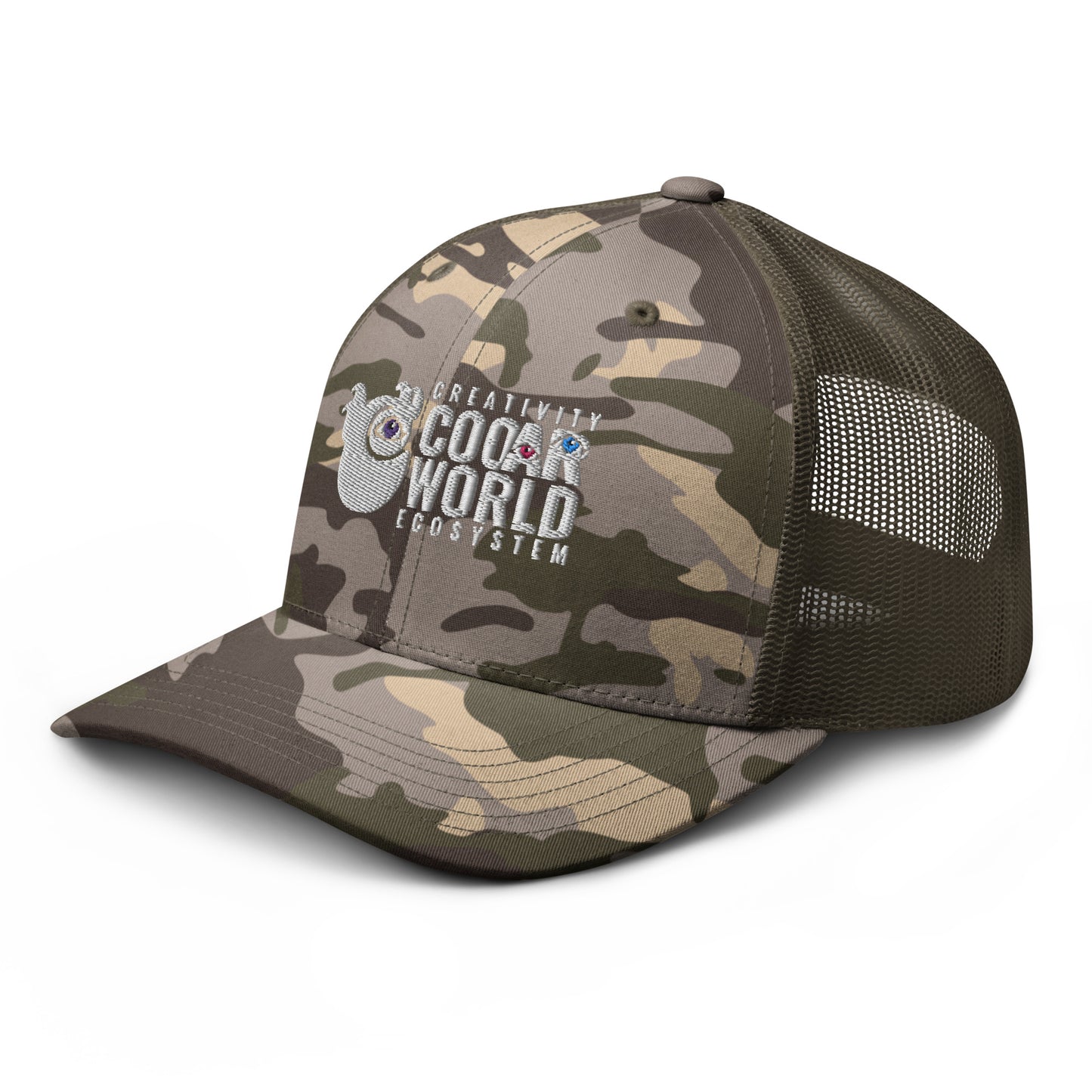 cooAR Camouflage trucker hat