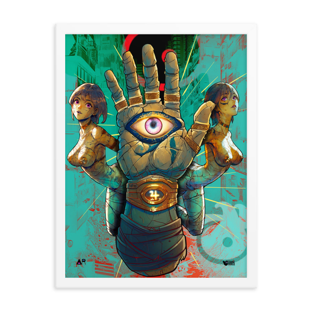 額入りフォトペーパーポスター「No Evil Eye」