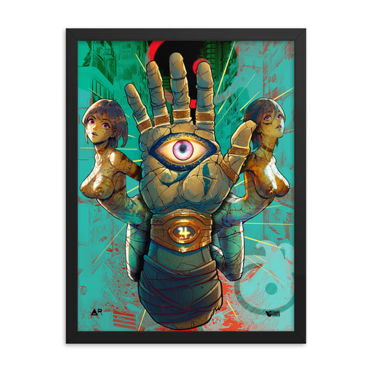 額入りフォトペーパーポスター「No Evil Eye」